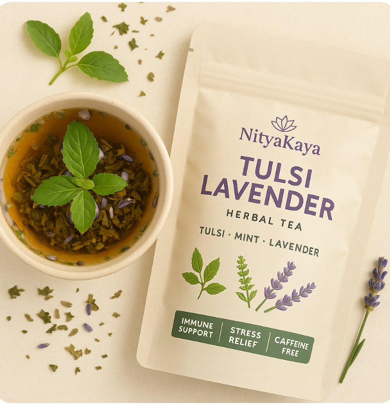 Tulsi lavender tea