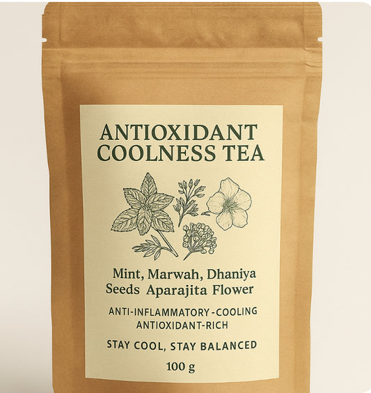 Antioxidant coolness tea