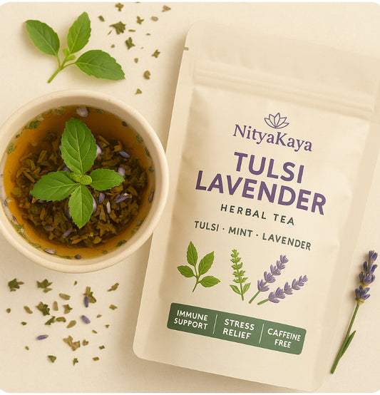 Tulsi lavender tea