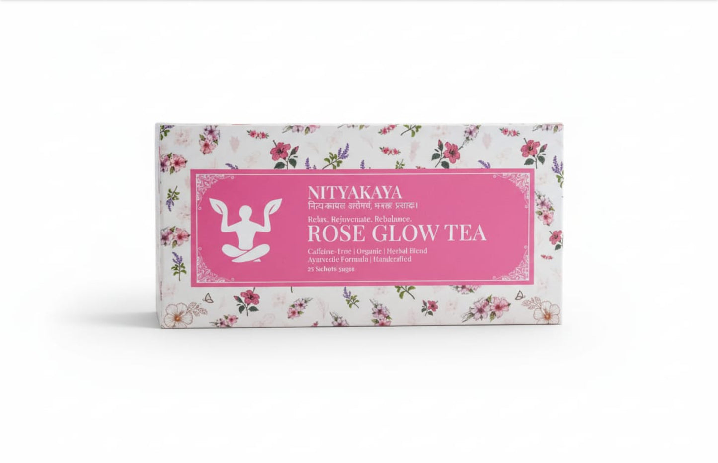 Rose glow tea