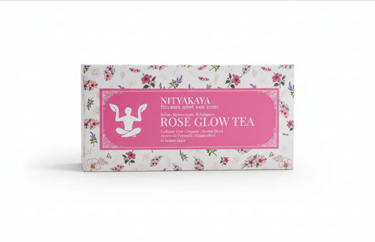Rose glow tea